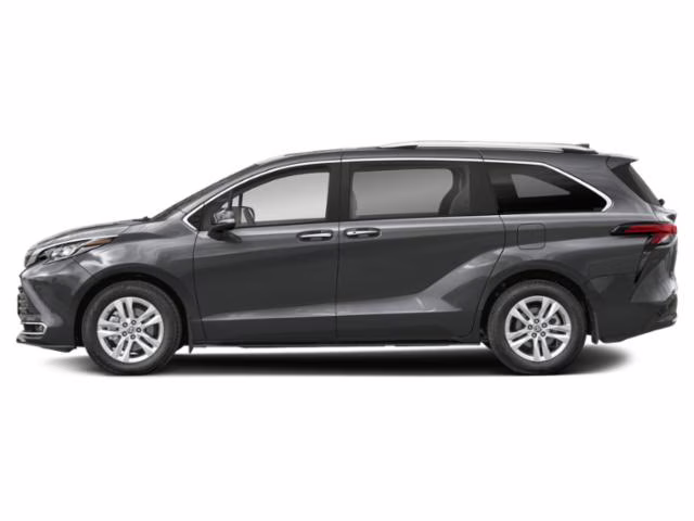 2022 Predawn Gray Mica Toyota Sienna Limited FWD Van