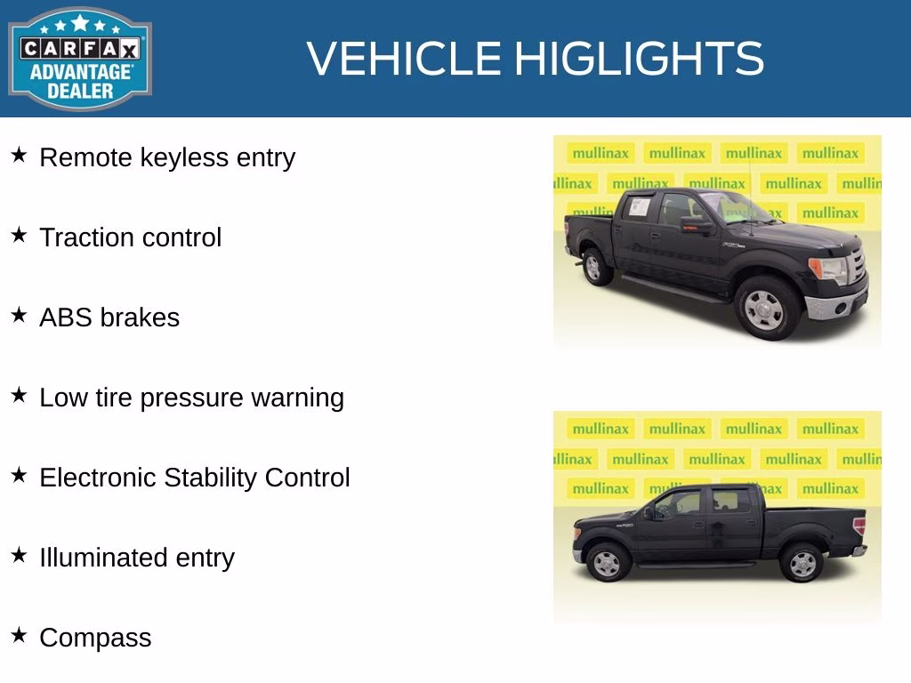 2012 Tuxedo Black Metallic Ford F-150 XLT RWD Truck