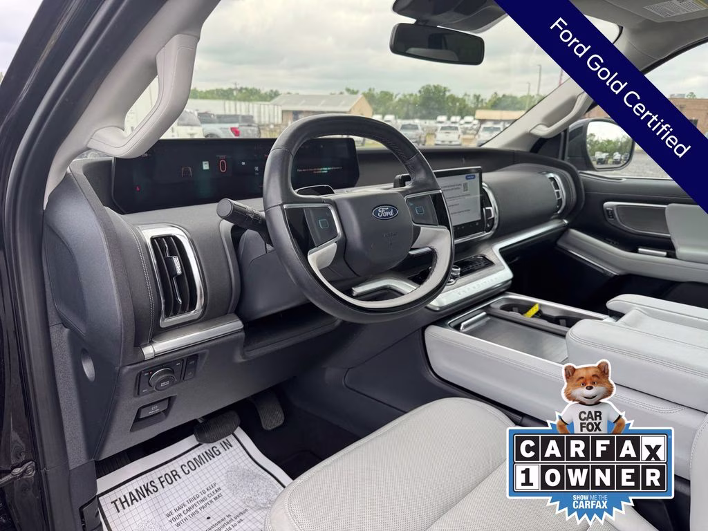 2025 Black Metallic Ford Expedition Max Platinum 4X4 SUV