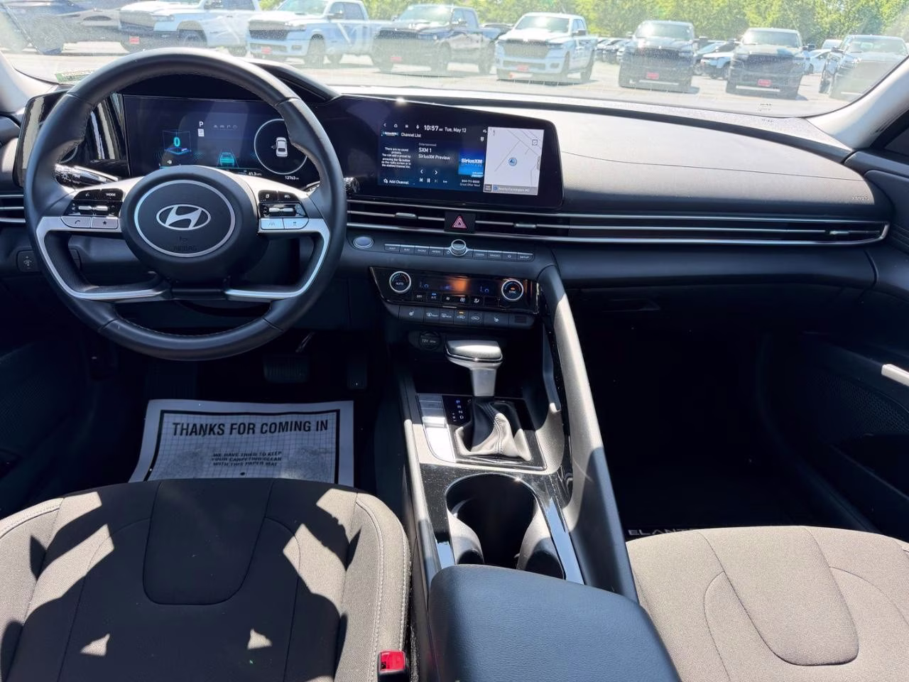 2024 Abyss Black Hyundai Elantra SEL FWD Sedan