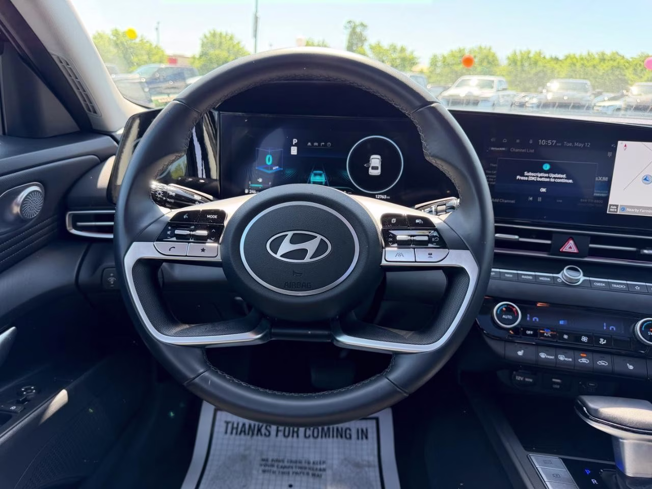 2024 Abyss Black Hyundai Elantra SEL FWD Sedan