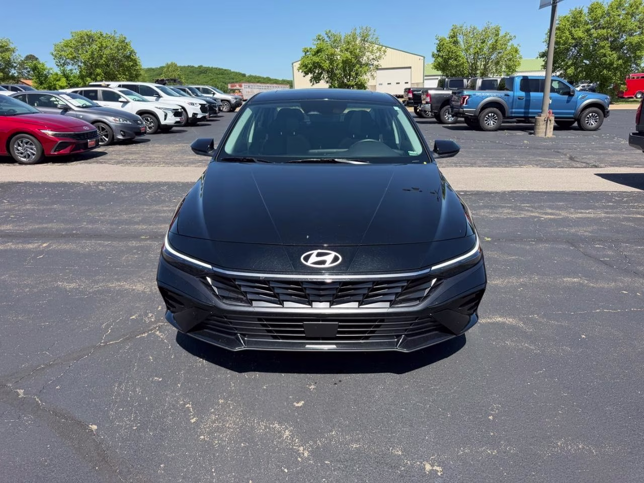 2024 Abyss Black Hyundai Elantra SEL FWD Sedan