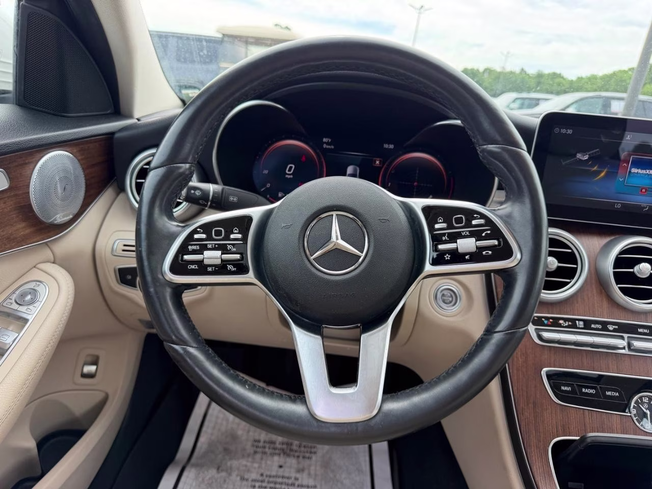 2021 designo Diamond White Metallic Mercedes-Benz C-Class C 300 4MATIC AWD Sedan