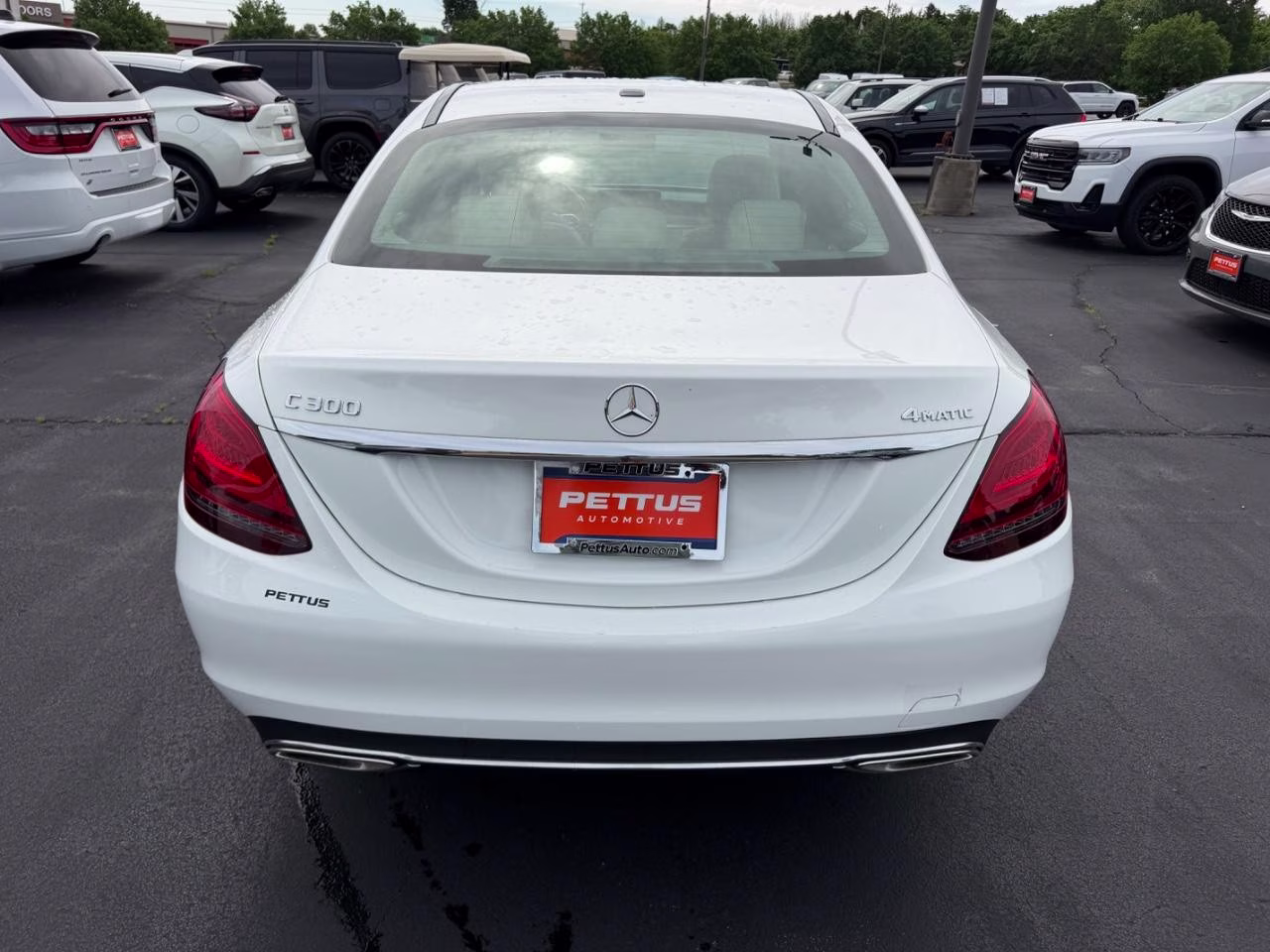 2021 designo Diamond White Metallic Mercedes-Benz C-Class C 300 4MATIC AWD Sedan