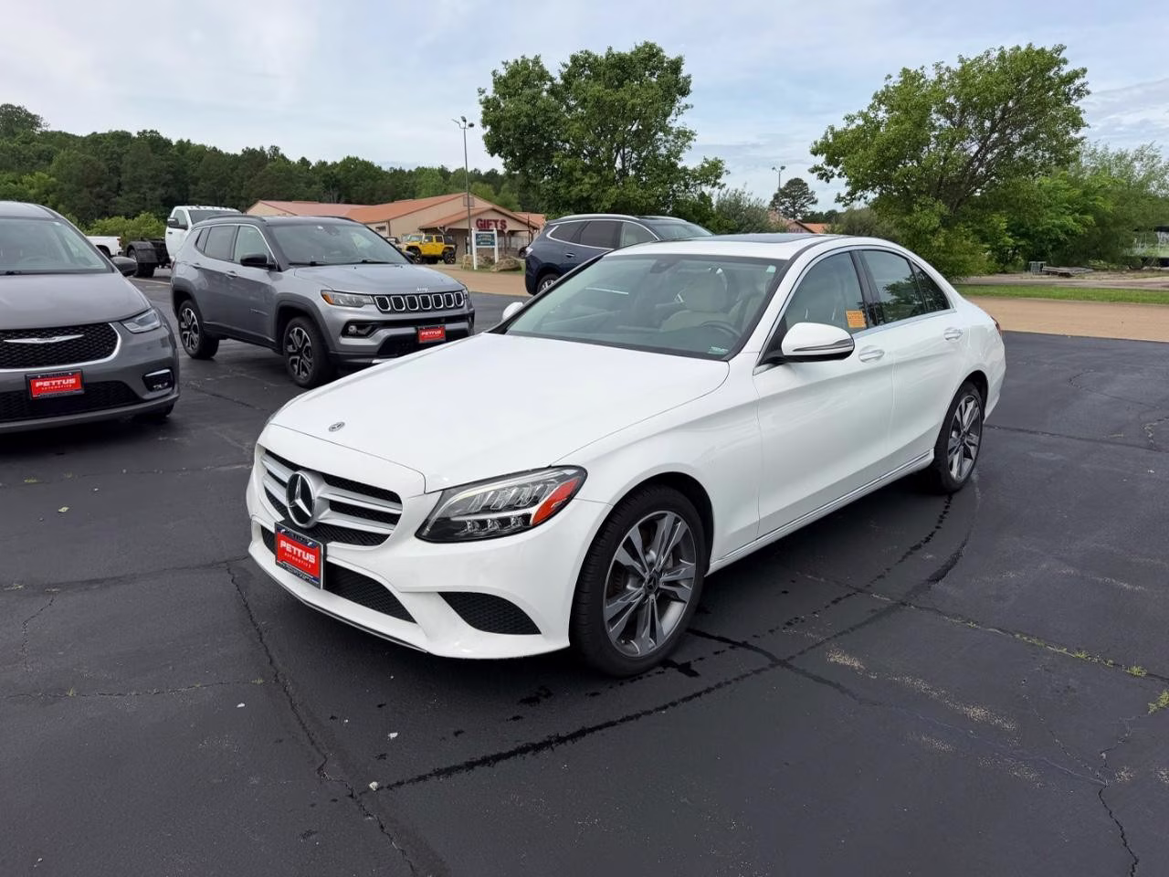2021 designo Diamond White Metallic Mercedes-Benz C-Class C 300 4MATIC AWD Sedan