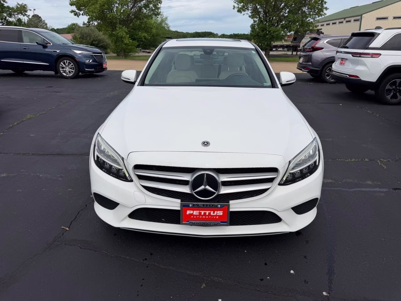2021 designo Diamond White Metallic Mercedes-Benz C-Class C 300 4MATIC AWD Sedan