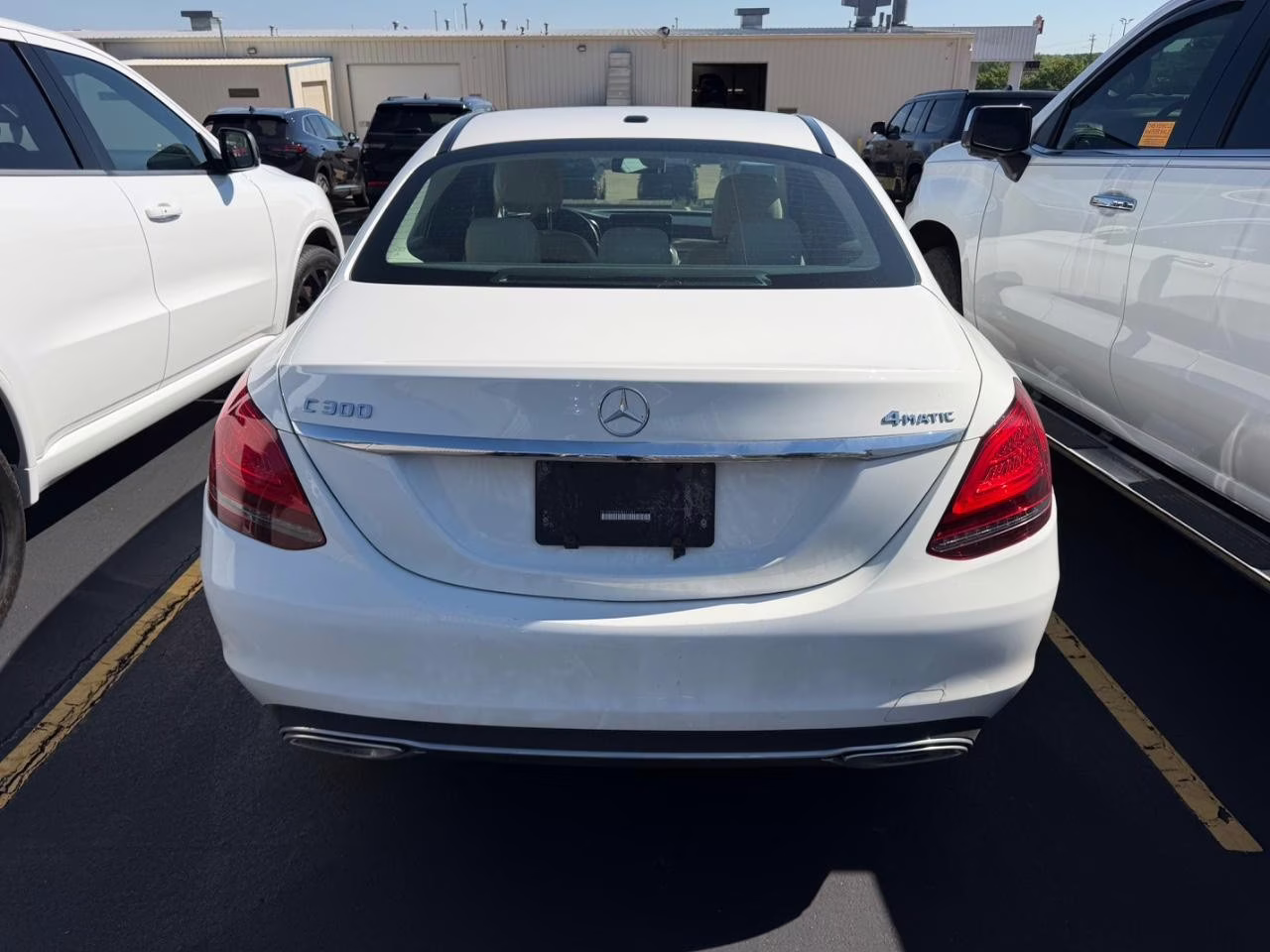 2021 designo Diamond White Metallic Mercedes-Benz C-Class C 300 AWD Sedan
