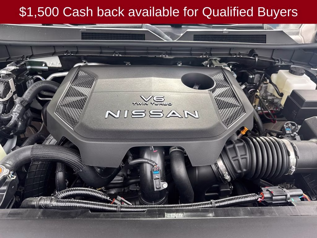 2026 Aspen White/Super Black Nissan Armada PRO-4X 4X4 SUV