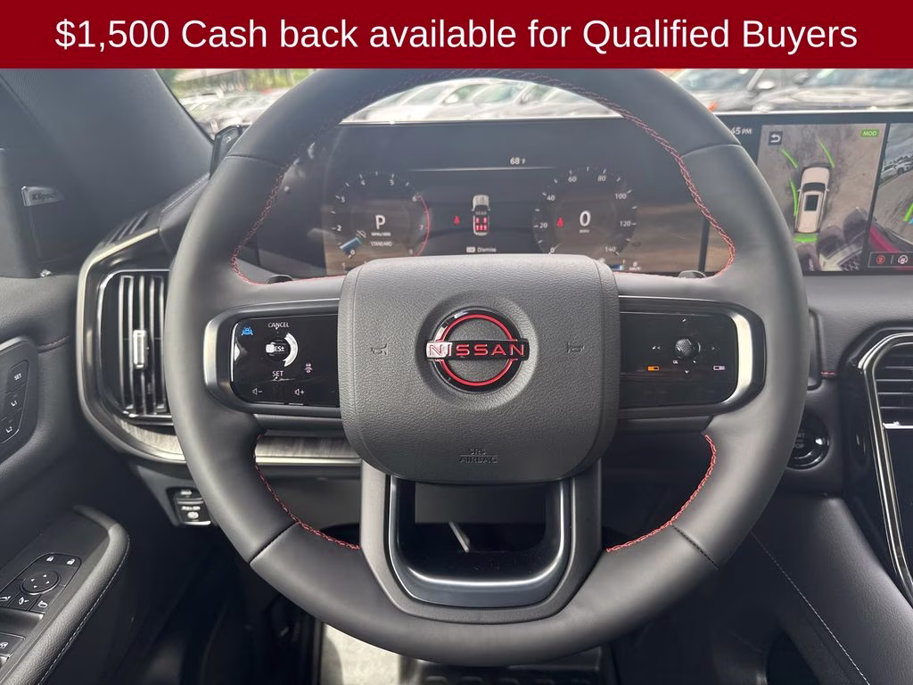 2026 Aspen White/Super Black Nissan Armada PRO-4X 4X4 SUV