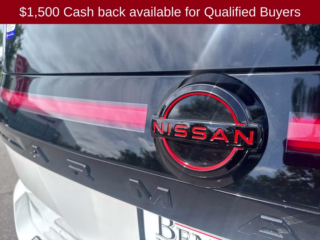 2026 Aspen White/Super Black Nissan Armada PRO-4X 4X4 SUV