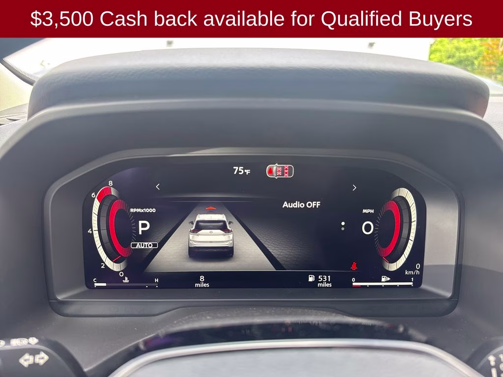 2026 Everest White Pearl Tricoat Nissan Rogue Platinum AWD SUV