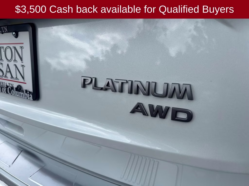 2026 Everest White Pearl Tricoat Nissan Rogue Platinum AWD SUV