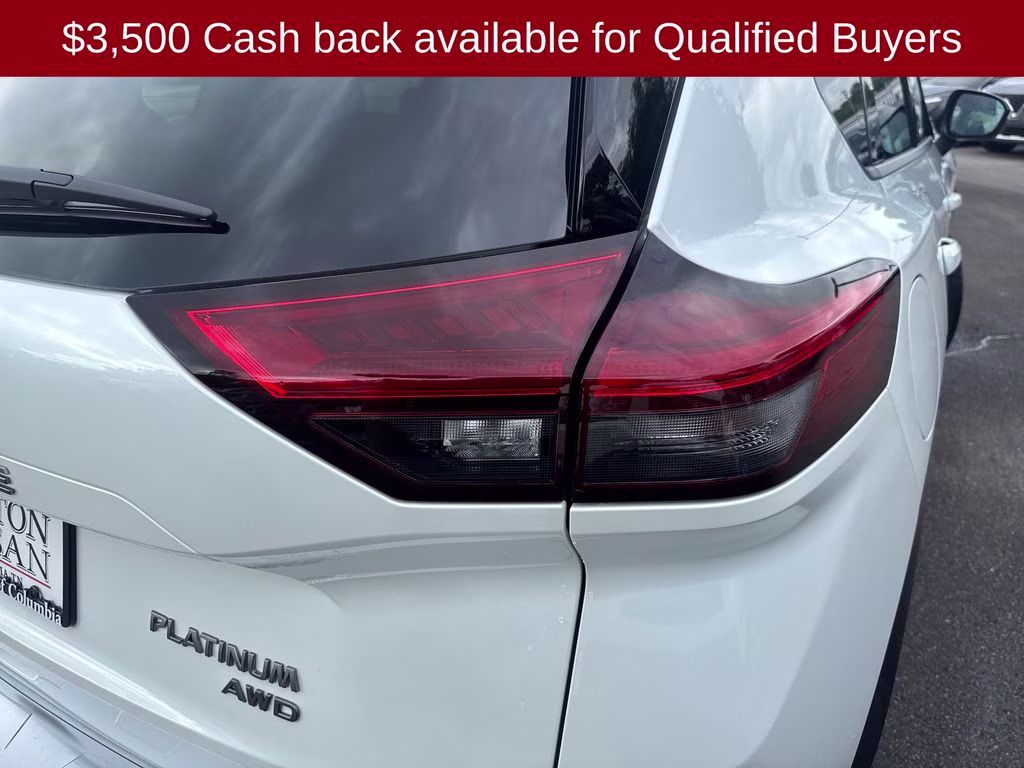 2026 Everest White Pearl Tricoat Nissan Rogue Platinum AWD SUV