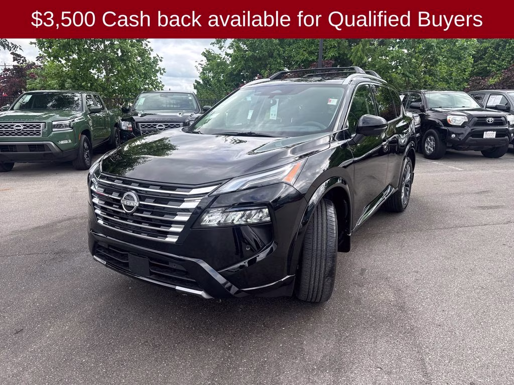 2026 Super Black Nissan Rogue Platinum AWD SUV