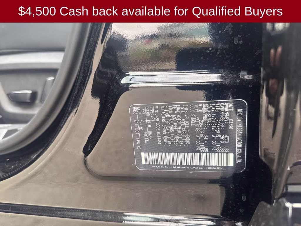 2026 Super Black Nissan Rogue Platinum AWD SUV