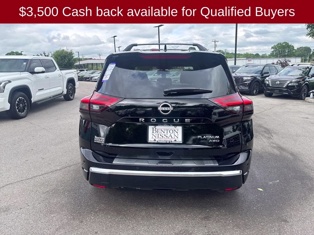2026 Super Black Nissan Rogue Platinum AWD SUV