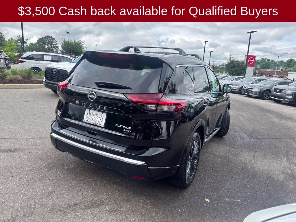 2026 Super Black Nissan Rogue Platinum AWD SUV