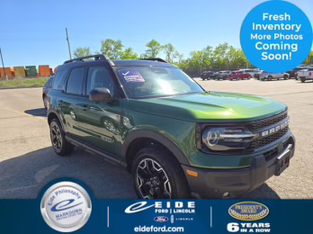 2025 Eruption Green Metallic Ford Bronco Sport Outer Banks 4X4 SUV