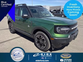 2025 Eruption Green Metallic Ford Bronco Sport Outer Banks 4X4 SUV