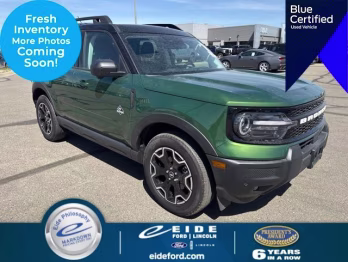 2025 Eruption Green Metallic Ford Bronco Sport Outer Banks 4X4 SUV