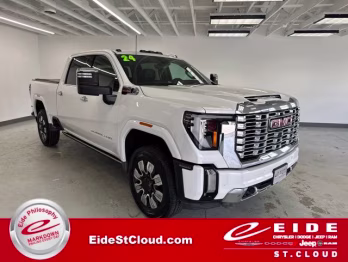 2024 White Frost Tricoat GMC Sierra 3500HD Denali Truck