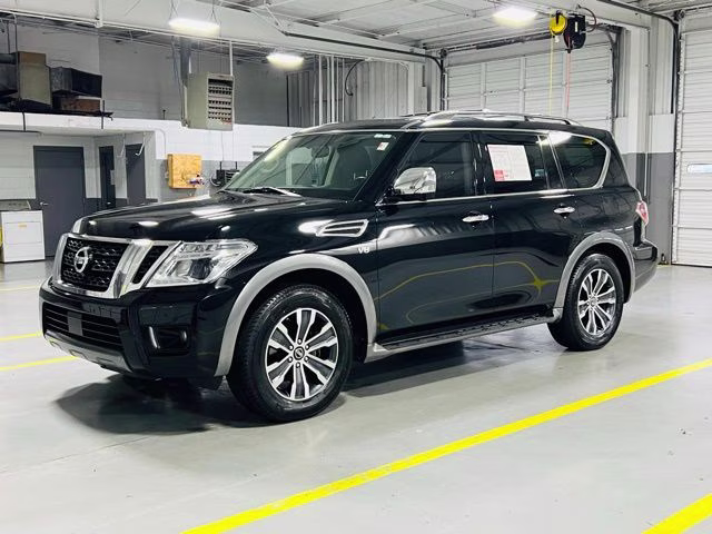 2020 Super Black Nissan Armada SL RWD SUV