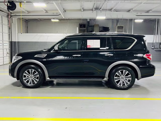 2020 Super Black Nissan Armada SL RWD SUV