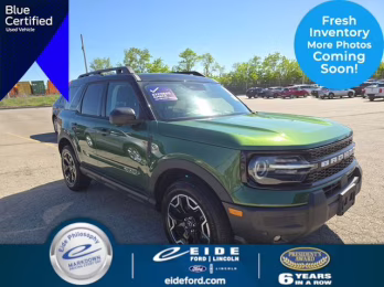 2025 Eruption Green Metallic Ford Bronco Sport Outer Banks 4X4 SUV