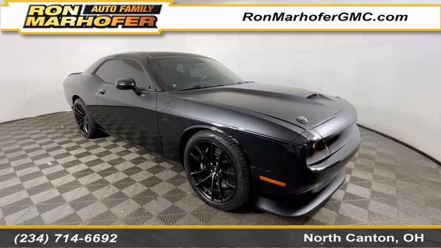 2018 Pitch Black Clearcoat Dodge Challenger R/T RWD Coupe
