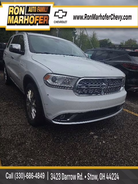 2015 Bright White Clearcoat Dodge Durango Citadel AWD SUV