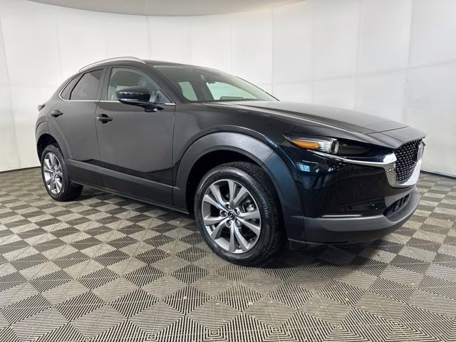 2023 Jet Black Mica Mazda CX-30 2.5 S Preferred Package AWD SUV