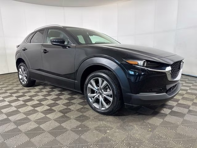 2023 Jet Black Mica Mazda CX-30 2.5 S Preferred Package AWD SUV