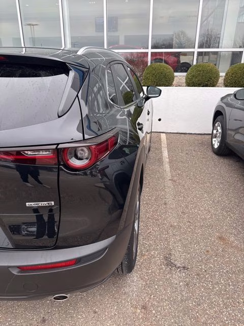 2023 Jet Black Mica Mazda CX-30 2.5 S Preferred Package AWD SUV