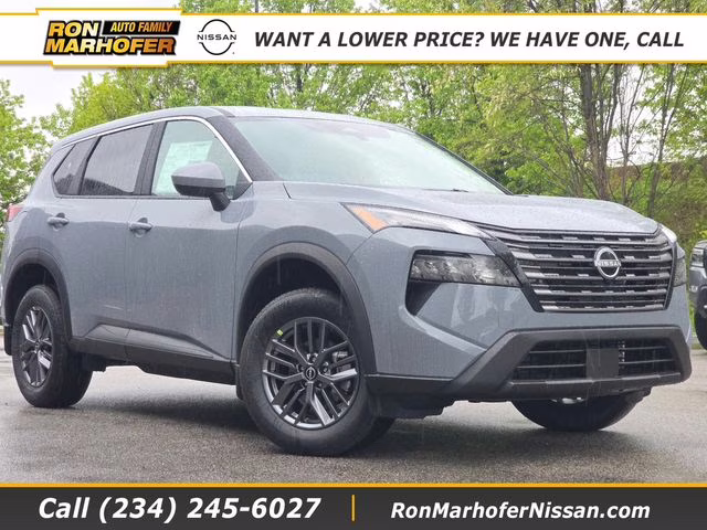 2026 Boulder Gray Pearl Nissan Rogue SV AWD SUV