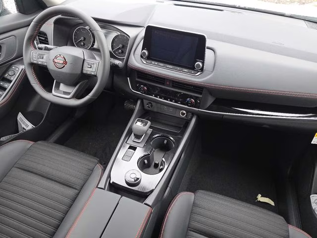 2026 Everest White Pearl Tricoat Nissan Rogue Rock Creek AWD SUV