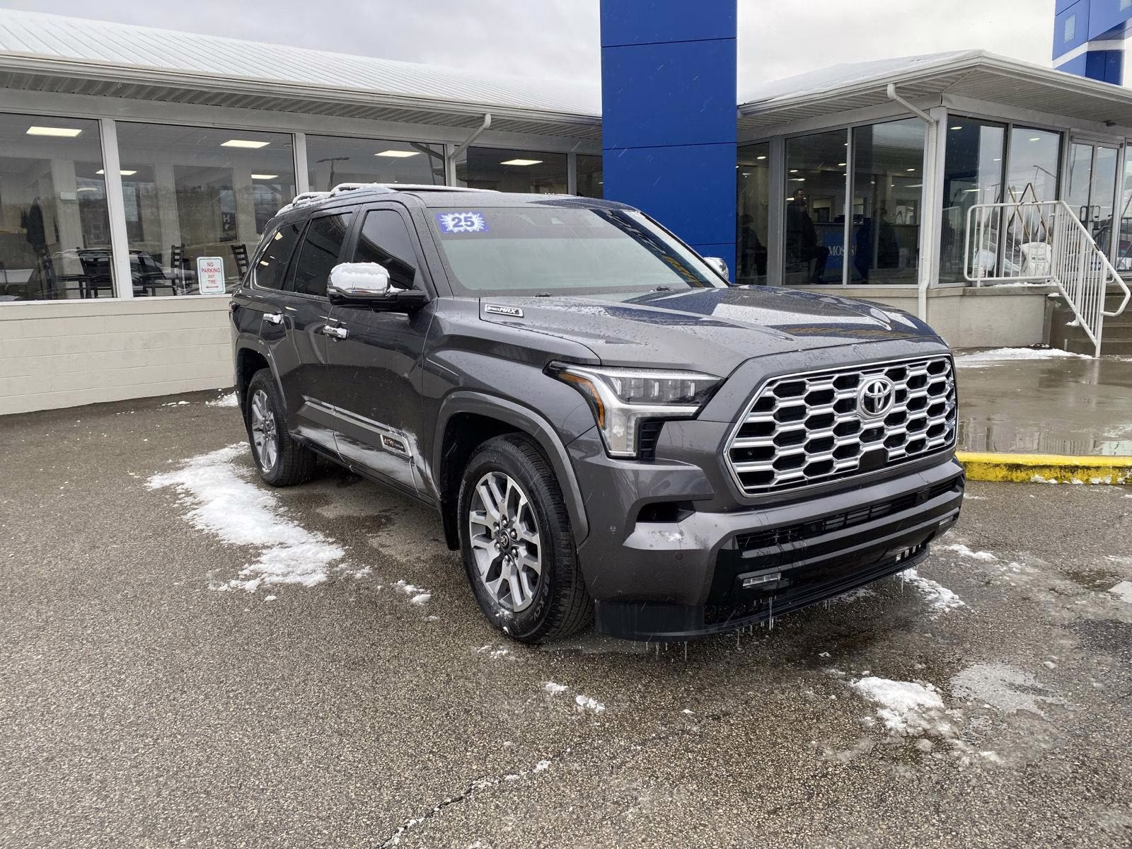 2025 Magnetic Gray Metallic Toyota Sequoia 1794 Edition 4X4 SUV