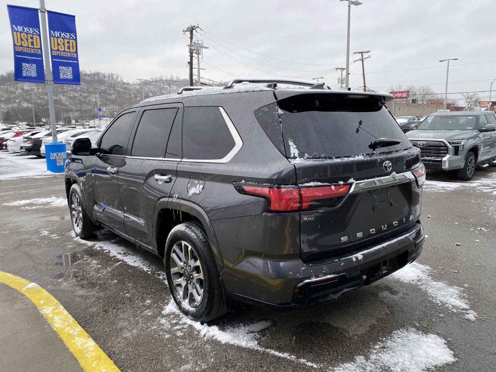 2025 Magnetic Gray Metallic Toyota Sequoia 1794 Edition 4X4 SUV