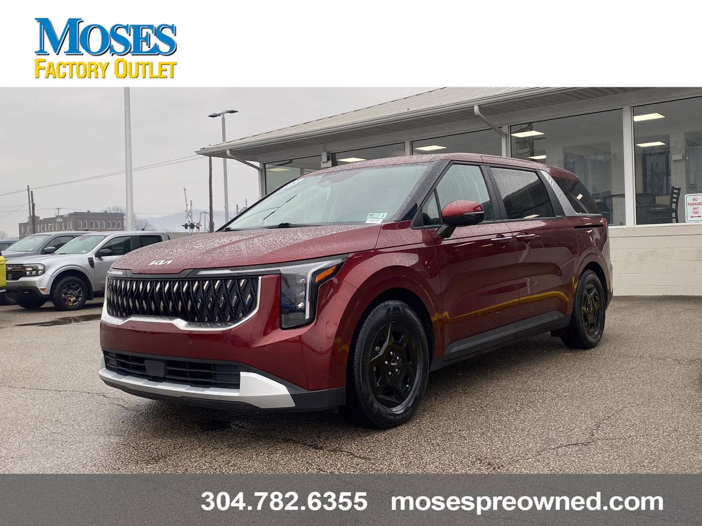 2025 Flare Red Kia Carnival LXS FWD Van