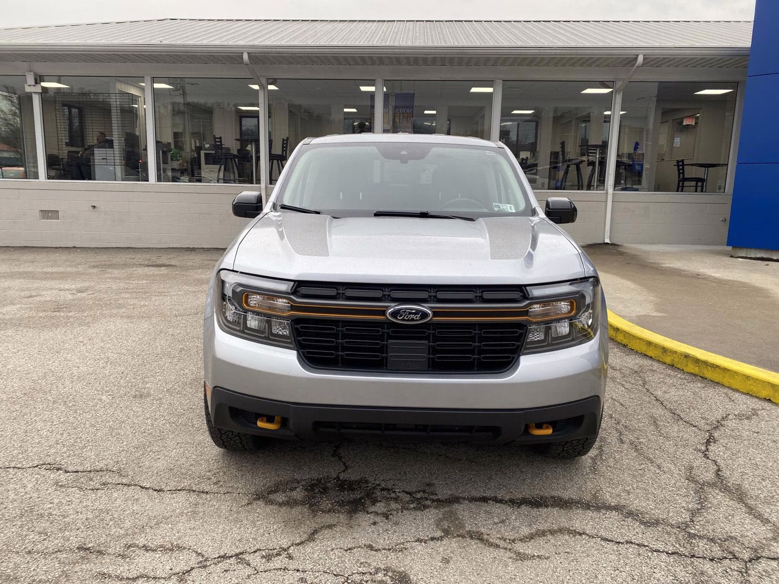 2024 Iconic Silver Metallic Ford Maverick Lariat AWD Truck