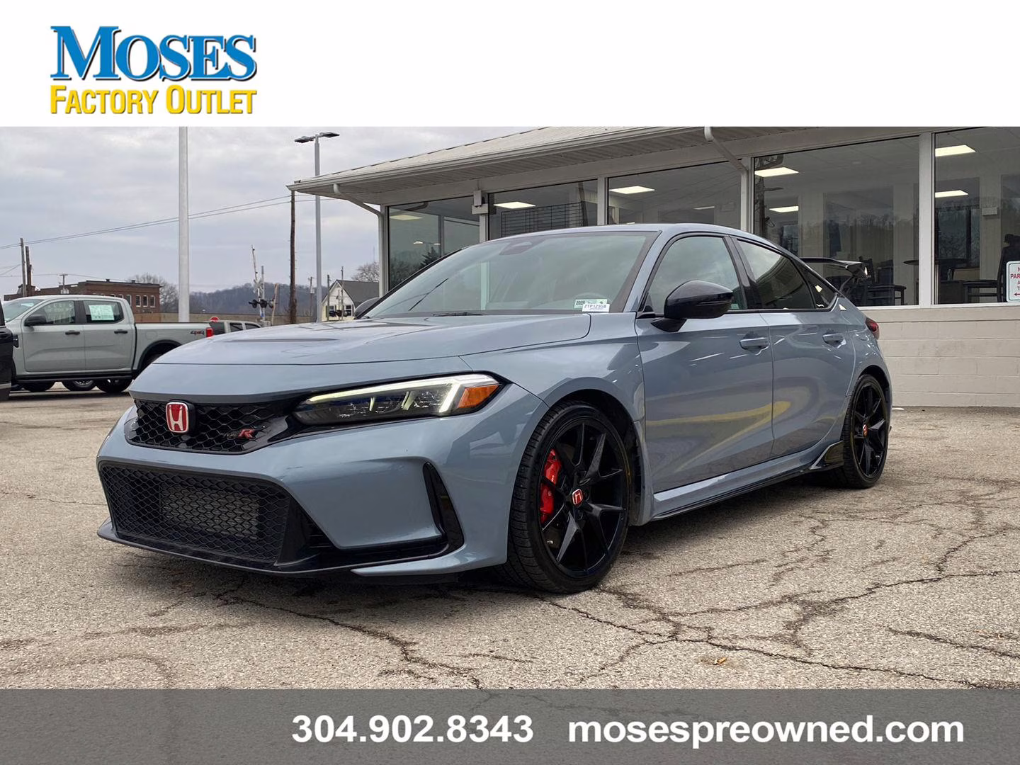 2023 Sonic Gray Pearl Honda Civic Type R FWD Hatchback