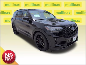 2026 Agate Black Metallic Ford Explorer ST-Line RWD SUV