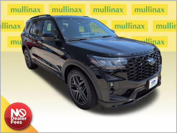 2026 Black Ford Explorer ST-Line RWD SUV