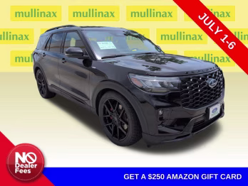2026 Agate Black Metallic Ford Explorer ST-Line RWD SUV