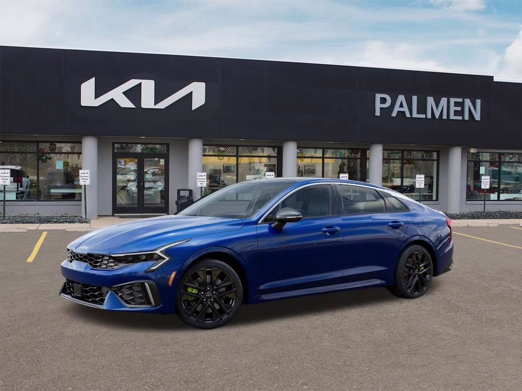 2026 Yacht Blue Kia K5 GT FWD Sedan