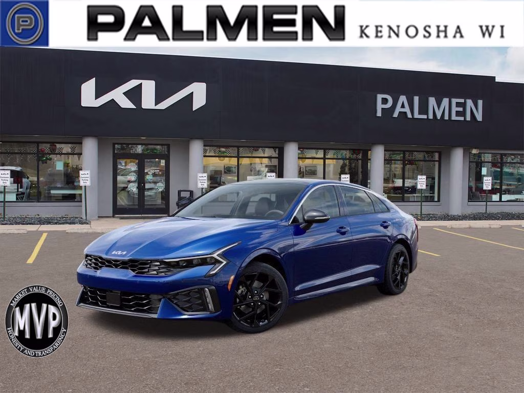 2026 Yacht Blue Kia K5 GT-Line AWD Sedan