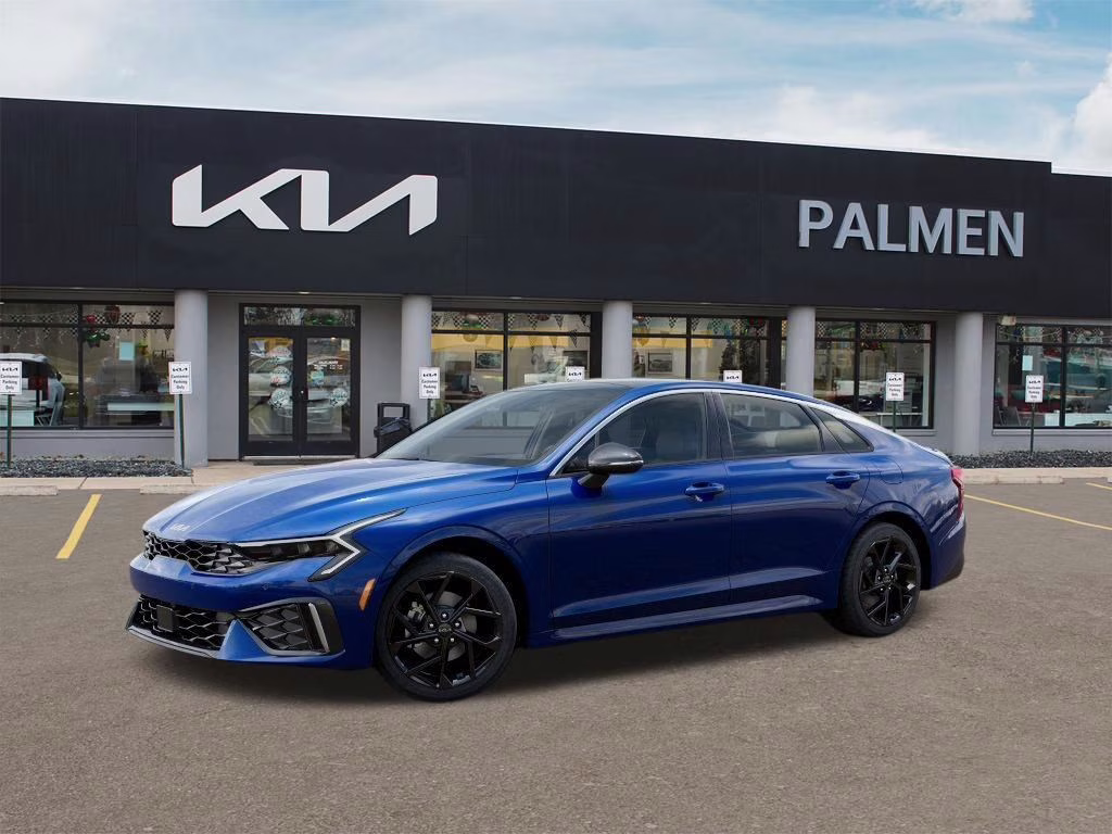 2026 Yacht Blue Kia K5 GT-Line AWD Sedan