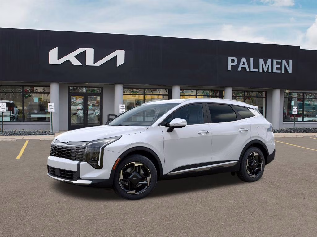 2026 Snow White Pearl Kia Sportage Hybrid EX AWD SUV