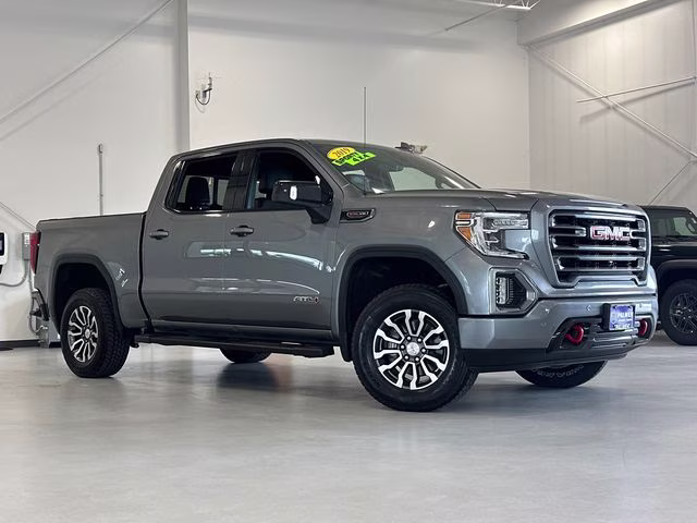 2019 Satin Steel Metallic GMC Sierra 1500 AT4 4X4 Truck