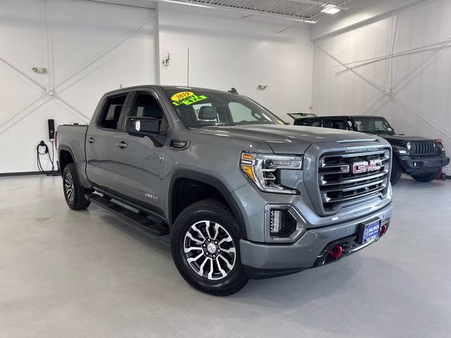 2019 Satin Steel Metallic GMC Sierra 1500 AT4 4X4 Truck