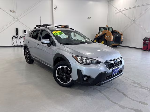 2021 Ice Silver Metallic Subaru Crosstrek Premium AWD SUV
